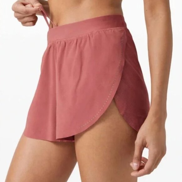 lululemon athletica Pants - Lululemon Find Your Pace Short *Lined 0 Cherry Tint